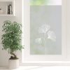 Auf dem Bild ist das Produkt: Sichtschutzfolie Ginkgo florale Fensterfolie Fensterdeko Milchglasfolie Sichtschutz zum Preis von €24.9 abgebildet.