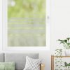 Auf dem Bild ist das Produkt: Sichtschutzfolie Wiederverwendbar waagerechte Streifen Fensterfolie Fensterdeko Milchglasfolie Sichtschutz zum Preis von €34.9 abgebildet.