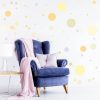 Auf dem Bild ist das Produkt: Wandtattoo Loft Wandsticker Kinderzimmer Mädchen Jungen 90 Kreise Aufkleber-Set Wand-Dekoration Pastellfarben zum Preis von €16.9 abgebildet.