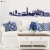 Auf dem Bild ist das Produkt: Wandtattoo Skyline Rostock Hansestadt Wandaufkleber Heimat Heimatliebe Ostsee zum Preis von €16.90 abgebildet.