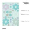 Auf dem Bild ist das Produkt: Fensterbild Frühling Blüten pastell 30teilig Pastellfarben wiederverwendbar, Dekoration Ostern Frühling zum Preis von €13.90 abgebildet.