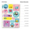 Auf dem Bild ist das Produkt: Sticker Set Aufkleber Fische Meerjungfrau Korallen maritim Kinderzimmer Möbelaufkleber Aufkleberset Wunschname Einschulung Einschulung zum Preis von €14.9 abgebildet.