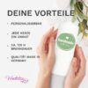 Auf dem Bild ist das Produkt: Taufkerze Junge Mädchen Baum Heiliges Kreuz blaue Blätter Kerze zur Taufe mit Namen, Datum und optionalen Taufspruch Jesuskreuz zum Preis von €5.9 abgebildet.