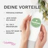 Auf dem Bild ist das Produkt: Taufkerze Junge Mädchen Fisch Blätterkranz grün pastell mit Namen, Datum und auf Wunsch eigenem, vorgegebenem oder keinem Taufspruch zum Preis von €6.4 abgebildet.