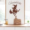 Auf dem Bild ist das Produkt: Wandtattoo Wandbild Hexenküche, Aufkleber für die Küche, Wanddekoration zum Preis von €16.9 abgebildet.