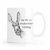 Auf dem Bild ist das Produkt: Bedruckte Tasse Esel mit Spruch Was für ein wunderschöner Scheißtag, Geburtstagsgeschenk mit Humor, Kaffeetasse Kaffeebecher zum Preis von €16.9 abgebildet.