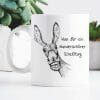 Auf dem Bild ist das Produkt: Bedruckte Tasse Esel mit Spruch Was für ein wunderschöner Scheißtag, Geburtstagsgeschenk mit Humor, Kaffeetasse Kaffeebecher zum Preis von €16.9 abgebildet.