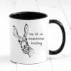 Auf dem Bild ist das Produkt: Bedruckte Tasse Esel mit Spruch Was für ein wunderschöner Scheißtag, Geburtstagsgeschenk mit Humor, Kaffeetasse Kaffeebecher zum Preis von €18.9 abgebildet.