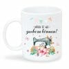 Auf dem Bild ist das Produkt: Bedruckte Tasse Nähen ist wie zaubern können Nähmaschine weiß Geschenk Geburtstag 330 ml zum Preis von €15.90 abgebildet.