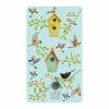 Auf dem Bild ist das Produkt: Wandtattoo Kinderzimmer Frühling Vogelhäuschen mit Vögeln zum Preis von €34.9 abgebildet.