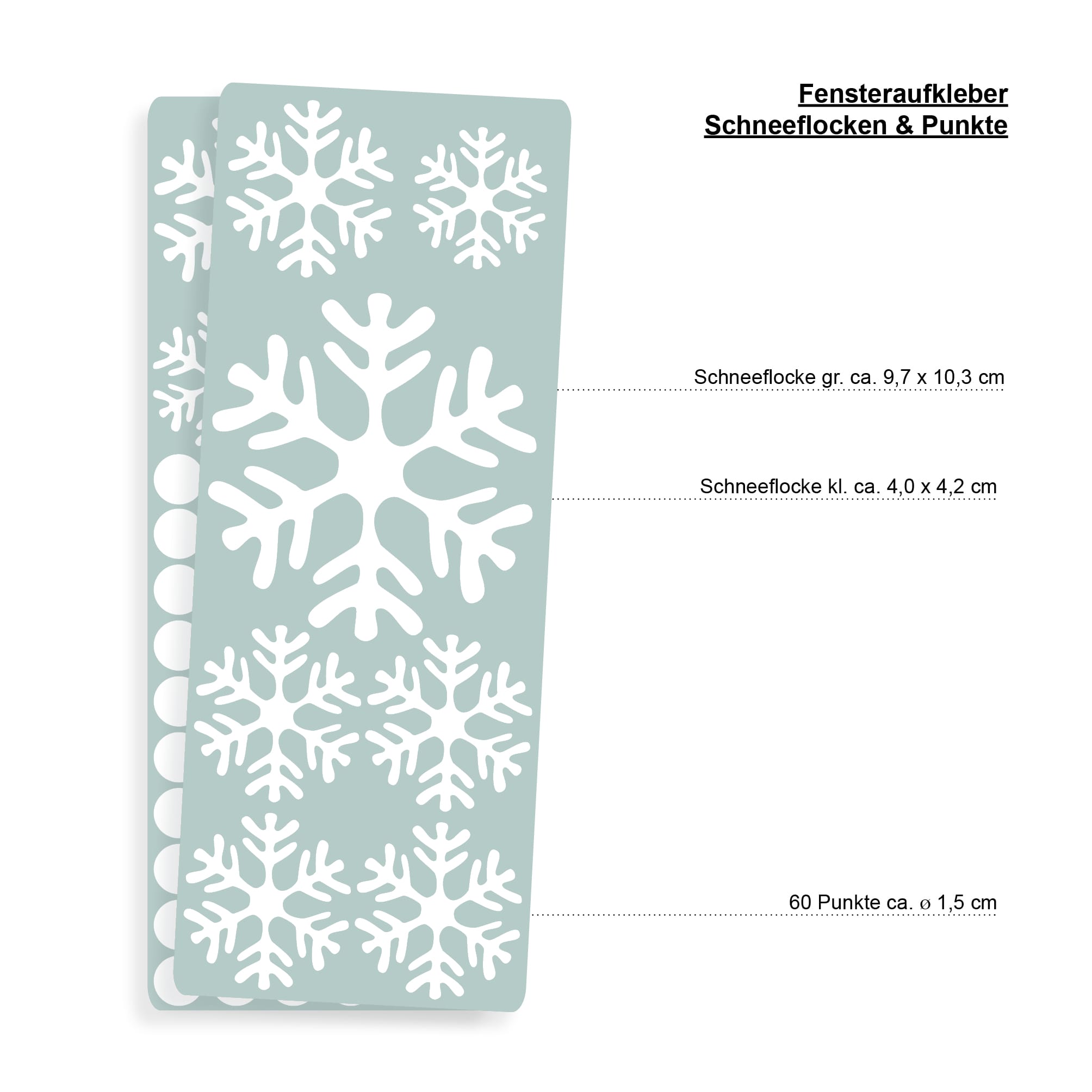 Dekoration Weihnachten Advent Schneespray Fensterspray Schablonen