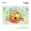Auf dem Bild ist das Produkt: Fensterbild Herbstkorb Herbst Herbstfrüchte Herbstblätter Kürbis Halloween bunt wiederverwendbare Fensteraufkleber Kinderzimmer Baby Kind zum Preis von €13.90 abgebildet.