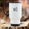 Auf dem Bild ist das Produkt: Edelstahl Thermobecher To Go Nö Geschenk Geburtstag Kaffeebecher 390 ml mit Griff zum Preis von €21.9 abgebildet.
