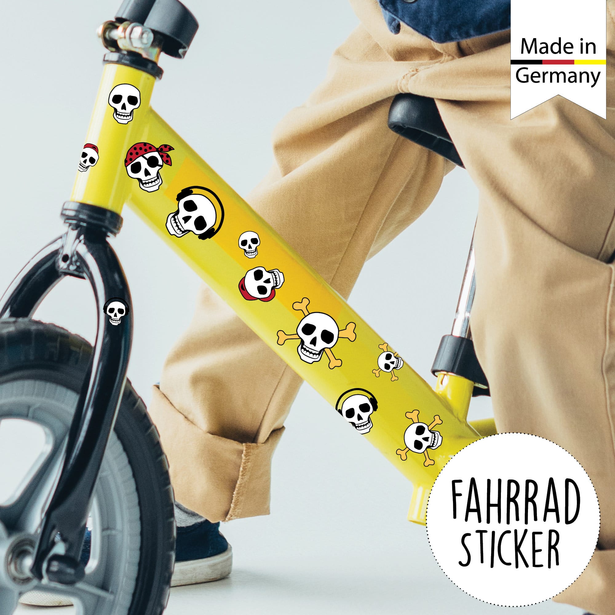 funny Monster Sticker Bogen Fahrrad Dekor von style4Bike jetzt