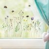 Auf dem Bild ist das Produkt: Fensterbild Frühling Ostern Wildgras Gräser Blumenwiese mit Hummeln, Fensterdekoration zum Preis von €13.90 abgebildet.