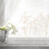 Auf dem Bild ist das Produkt: Fensterbild Frühling Ostern zarte Blumen Gypsophila Blumenwiese, Fensterdeko Kinderzimmer Kind zum Preis von €13.90 abgebildet.