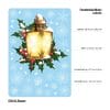 Auf dem Bild ist das Produkt: Fensterbild Weihnachten Winter Laterne Tannenzweige Schneeflocken Fensteraufkleber zum Preis von €13.90 abgebildet.