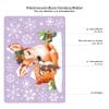 Auf dem Bild ist das Produkt: Fensterbild Weihnachten Winter Reh mit Häschen mit Schneeflocken zum Preis von €13.90 abgebildet.