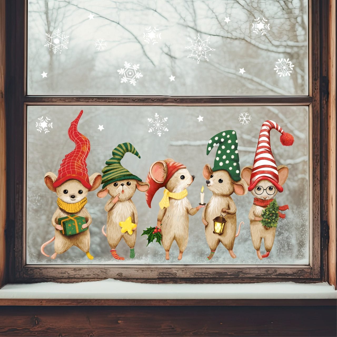 TinyFoxes Fensterbild „Weihnachtswichtel Mit Fee? Produktbild-Vorschau 9