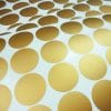 Auf dem Bild ist das Produkt: Wandtattoo Deko Punkte (192teilig) – Farbe Gold zum Preis von €12.9 abgebildet.