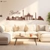 Auf dem Bild ist das Produkt: Wandtattoo Skyline Berlin Wandaufkleber, Heimat zum Preis von €22.90 abgebildet.
