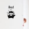 Auf dem Bild ist das Produkt: Wandtattoo WC Bad Türaufkleber Eulen Badezimmer Türschild selbstklebend rückstandslos entfernbare Dekoration zum Preis von €13.90 abgebildet.