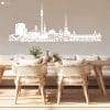 Auf dem Bild ist das Produkt: Wandtattoo Wandbild Dortmund Skyline Heimat Heimatliebe zum Preis von €29.9 abgebildet.