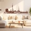 Auf dem Bild ist das Produkt: Wandtattoo Wandbild Dortmund Skyline Heimat Heimatliebe zum Preis von €29.9 abgebildet.