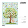 Auf dem Bild ist das Produkt: Fensterbild Frühling Ostern Baum Hase Schaukel Schmetterlinge Wiederverwendbare Fensterdeko Kinderzimmer Kind zum Preis von €13.90 abgebildet.