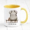 Auf dem Bild ist das Produkt: Bedruckte Tasse Auf immer und ewig mit Maus und Elefant, Geschenk Geburtstag Kaffeetasse Kaffeebecher Liebe Freundschaft zum Preis von €17.90 abgebildet.