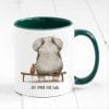 Auf dem Bild ist das Produkt: Bedruckte Tasse Auf immer und ewig mit Maus und Elefant, Geschenk Geburtstag Kaffeetasse Kaffeebecher Liebe Freundschaft zum Preis von €17.90 abgebildet.