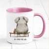 Auf dem Bild ist das Produkt: Bedruckte Tasse Auf immer und ewig mit Maus und Elefant, Geschenk Geburtstag Kaffeetasse Kaffeebecher Liebe Freundschaft zum Preis von €17.90 abgebildet.