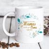 Auf dem Bild ist das Produkt: Bedruckte Tasse Nur die besten Mamas werden zur Oma befördert Geschenk Mama Muttertag zum Preis von €15.90 abgebildet.