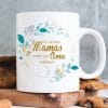 Auf dem Bild ist das Produkt: Bedruckte Tasse Nur die besten Mamas werden zur Oma befördert Geschenk Mama Muttertag zum Preis von €15.90 abgebildet.