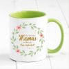 Auf dem Bild ist das Produkt: Bedruckte Tasse Nur die besten Mamas werden zur Oma befördert Geschenk Kaffeetasse zum Preis von €17.9 abgebildet.