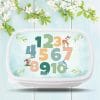 Auf dem Bild ist das Produkt: Brotdose mit Zahlen und Tieren personalisiert mit Wunschnamen Schule Geschenk Einschulung, Geschenk Geburtstag, Einschulungsgeschenk zum Preis von €19.90 abgebildet.