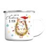 Auf dem Bild ist das Produkt: Campingbecher Becher All I want for Christmas mit Igel und Lichterkette Weihnachtsgeschenk Nikolausgeschenk zum Preis von €18.9 abgebildet.