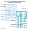 Auf dem Bild ist das Produkt: Fensteraufkleber Fensterdekoration Frühling Schmetterlinge Blumen Hasen, wiederverwendbar, weiß 40 Stück im Set, Frühlingsdeko, Osterdeko zum Preis von €9.9 abgebildet.
