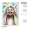 Auf dem Bild ist das Produkt: Fensterbild Frühling Ostern Hase bunte Ostereier Wiederverwendbare Fensterdeko Kinderzimmer Kind Frühlingsdeko Osterdeko zum Preis von €13.9 abgebildet.
