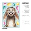 Auf dem Bild ist das Produkt: Fensterbild Frühling Ostern Hase bunte Ostereier Wiederverwendbare Fensterdeko Kinderzimmer Kind Frühlingsdeko Osterdeko zum Preis von €13.9 abgebildet.