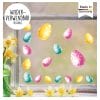 Auf dem Bild ist das Produkt: Fensterbild Frühling Ostern Ostereier bunt Set Fensterdeko Kinderzimmer Kind, Frühlingsdeko, Osterdeko zum Preis von €13.9 abgebildet.