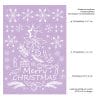 Auf dem Bild ist das Produkt: Fensterbild Weihnachten Weihnachtsbaum Ornamente Fensteraufkleber Schneeflocken WIEDERVERWENDBAR Weihnachtsdeko Winterdekoration zum Preis von €17.90 abgebildet.