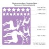 Auf dem Bild ist das Produkt: Fensterbild Weihnachten wiederverwendbare Fensteraufkleber Winterdeko Kombi Set Adventsdeko Weihnachtsdeko zum Preis von €13.90 abgebildet.