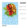 Auf dem Bild ist das Produkt: Fensterbild Weihnachten Winter Glocken Weihnachstglocken Fensterdeko wiederverwendbar Geschenk zum Preis von €13.90 abgebildet.