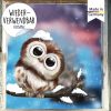 Auf dem Bild ist das Produkt: Fensterbild Weihnachten Winter Kinder Vögel mit Schnee Fensterdeko winterlich zum Preis von €13.90 abgebildet.