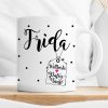 Auf dem Bild ist das Produkt: Keramik Tasse Patentante Patenonkel Tante Onkel Oma Opa Wunschname Geburt Punkte, Geschenk Geburtstag zum Preis von €16.9 abgebildet.