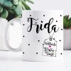Auf dem Bild ist das Produkt: Keramik Tasse Patentante Patenonkel Tante Onkel Oma Opa Wunschname Geburt Punkte, Geschenk Geburtstag zum Preis von €16.9 abgebildet.