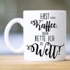 Auf dem Bild ist das Produkt: Keramik Tasse Super Pfleger Maske Corona Geschenkidee Spruch, Geschenk Geburtstag zum Preis von €15.90 abgebildet.