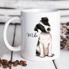 Auf dem Bild ist das Produkt: Keramiktasse bedruckt Hund Jack Russel Terrier mit Wunschnamen Kaffeetasse personalisiert Geschenk Geburtstag 330 ml zum Preis von €18.9 abgebildet.