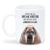 Auf dem Bild ist das Produkt: Keramiktasse bedruckt Walross Fresse halten Kaffeetasse Geschenk Geburtstag Spruch 330 ml zum Preis von €15.90 abgebildet.